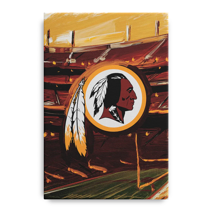 Washington Commanders Legacy Front - Canvas Wall Art