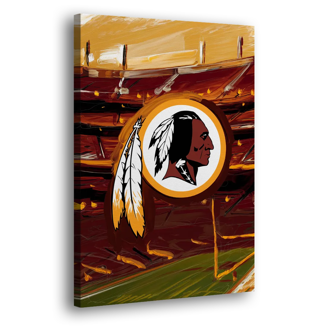 Washington Commanders Legacy Side - Canvas Wall Art