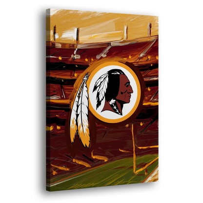 Washington Commanders Legacy Side - Canvas Wall Art