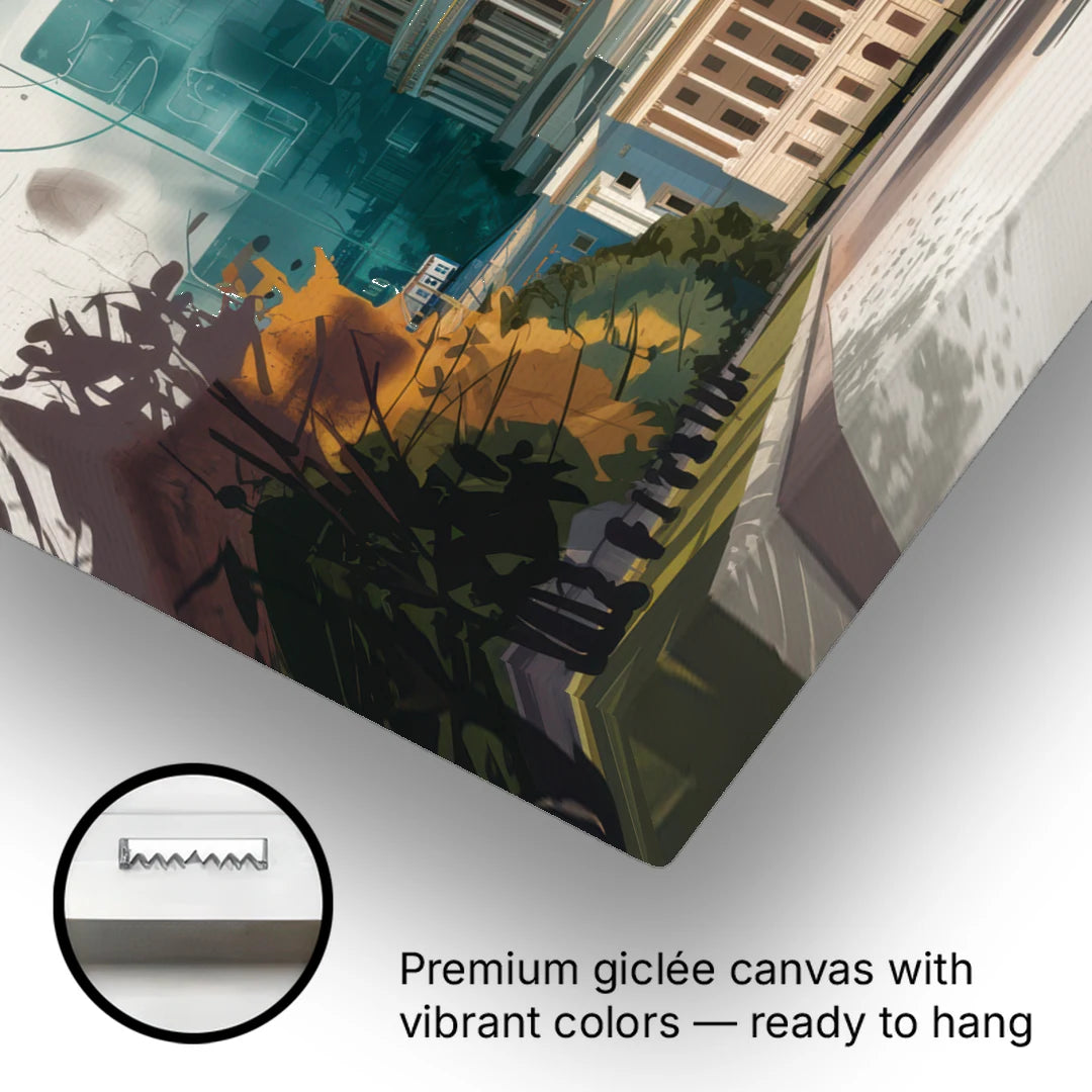 Washington Dc Architecture - Canvas Wall Art - Gallery Wrap Corner