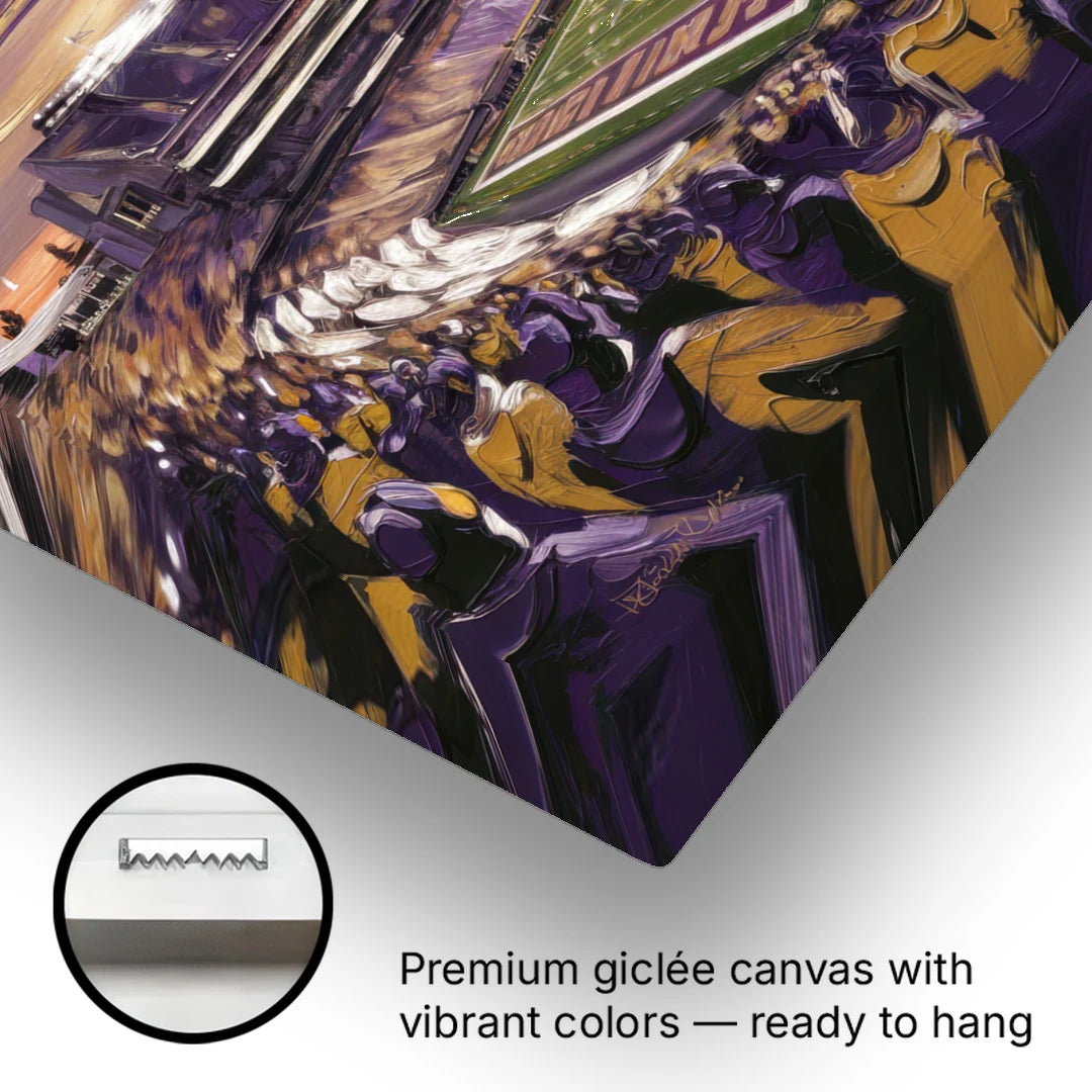 Washington Huskies Spirit - Canvas Wall Art - Gallery Wrap Corner