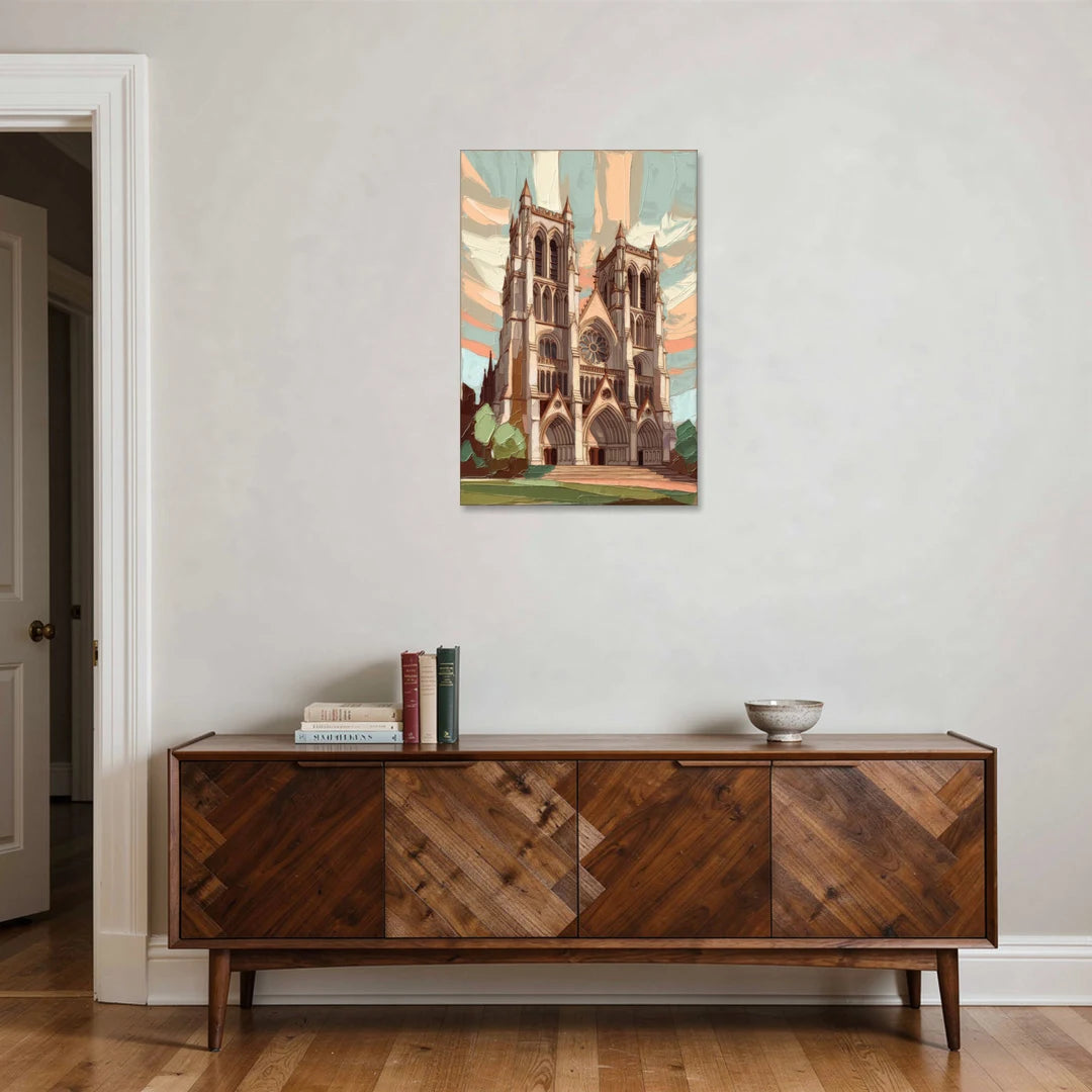 Washington National Cathedral - Canvas Wall Art - Coffee Table - 24x36