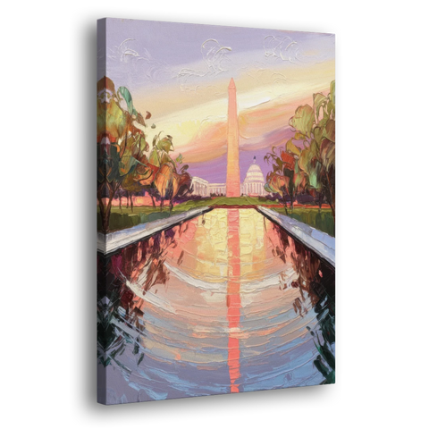 Washington National Mall - Canvas Wall Art - Side
