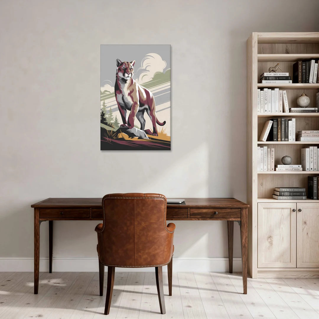 Washington State Cougars Pride - Canvas Wall Art - Office - 24x36