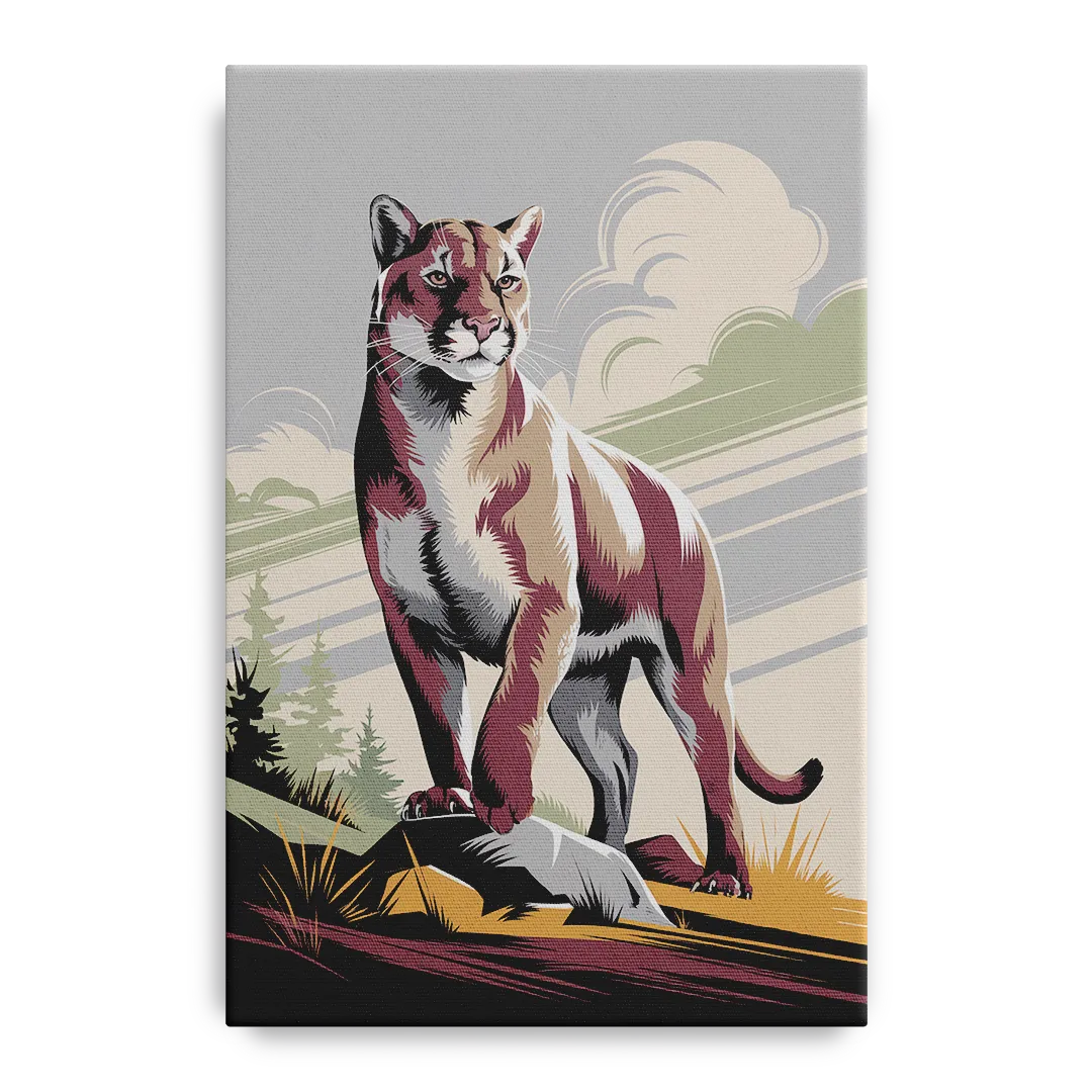 Washington State Cougars Pride Front - Canvas Wall Art