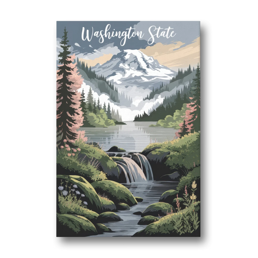 Washington State Nature Scenes - Canvas Wall Art - Front