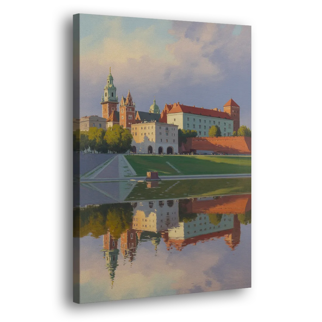 Wawel Castle Majesty Side - Canvas Wall Art
