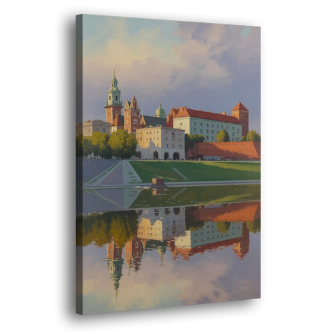 Wawel Castle Majesty - Canvas Wall Art