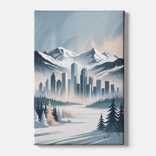 Whistler Winter Wonderland - Canvas Wall Art
