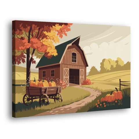 Wichita Rustic Charm - Canvas Wall Art - Side