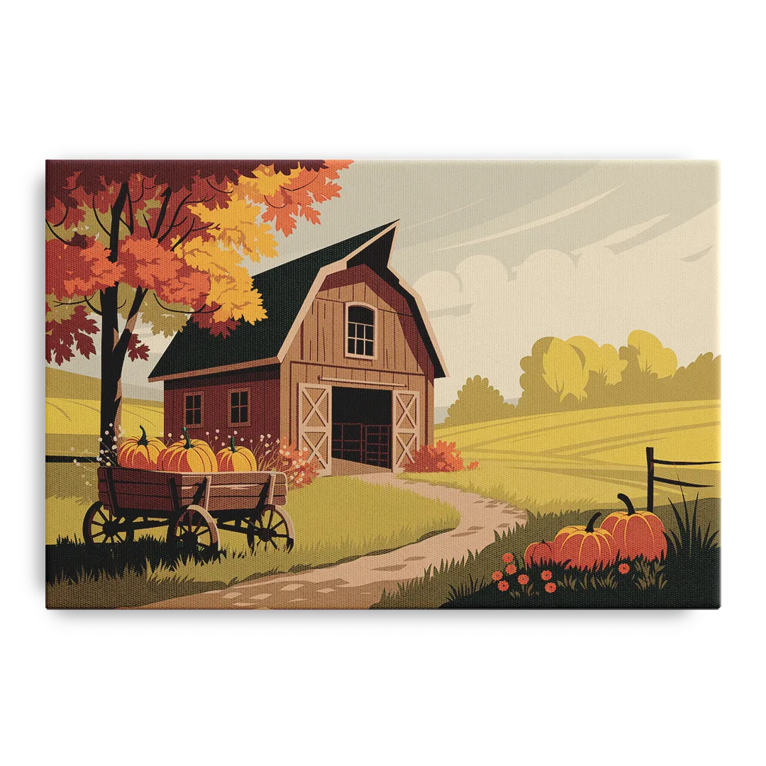 Wichita Rustic Charm Front - Canvas Wall Art