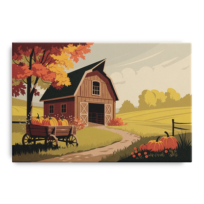 Wichita Rustic Charm Front - Canvas Wall Art