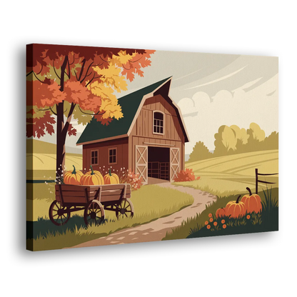 Wichita Rustic Charm Side - Canvas Wall Art