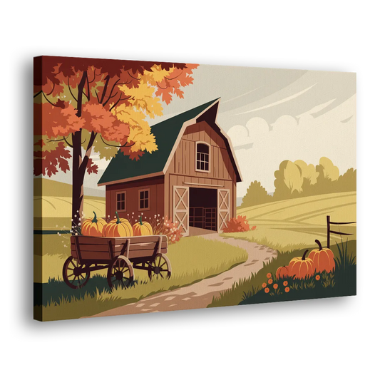 Wichita Rustic Charm Side - Canvas Wall Art