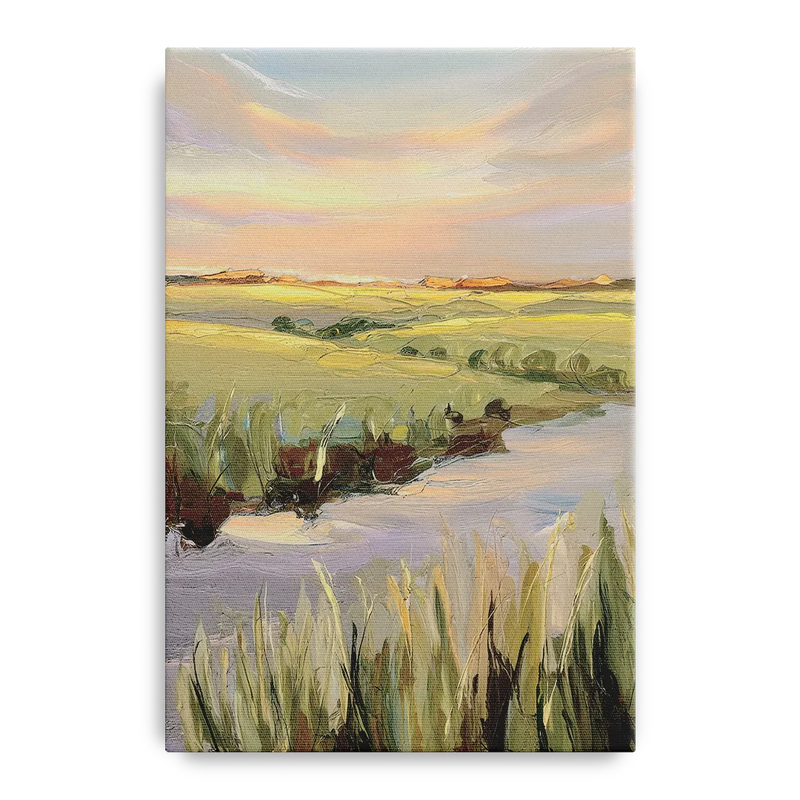 Wichita Scenic Horizons Front - Canvas Wall Art