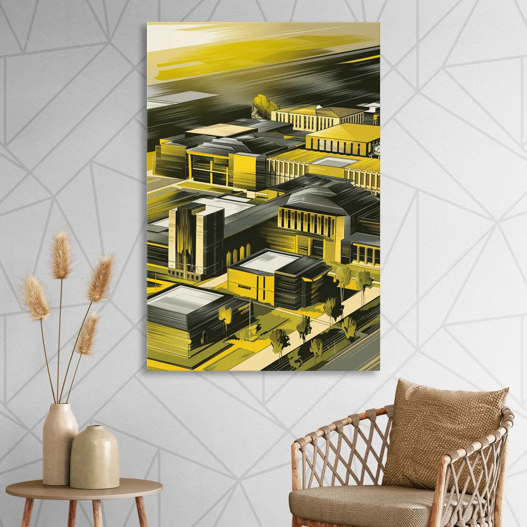 Wichita State Shockers Pride Living Room - Canvas Wall Art