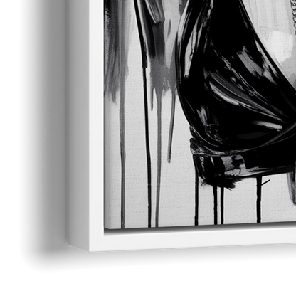 Wild Dreams 2.0 - Close-Up White Frame Canvas