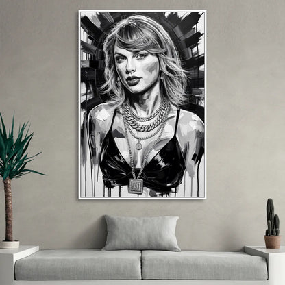 Wild Dreams 2.0 Sitting Room - White Canvas Wall Art