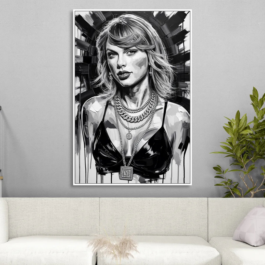 Wild Dreams 2.0 Living Room - White Canvas Wall Art