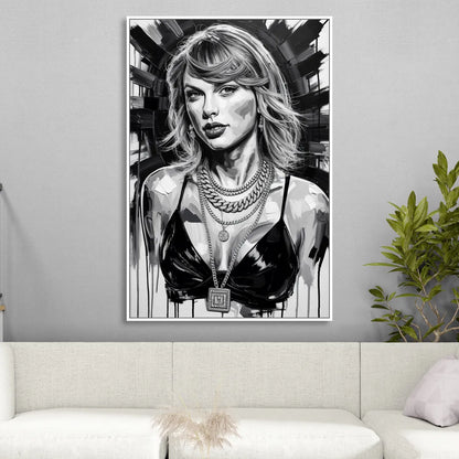 Wild Dreams 2.0 Living Room - White Canvas Wall Art