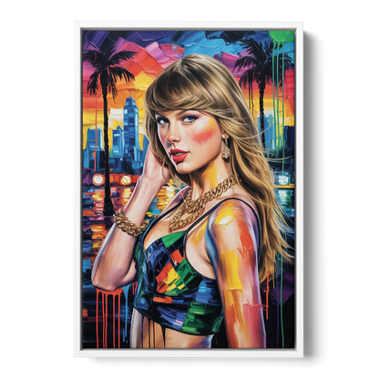 Wild Dreams - White Frame Canvas