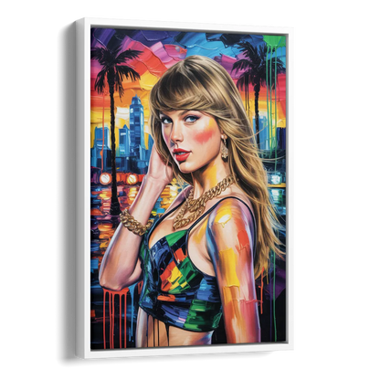 Wild Dreams Side - White Canvas Wall Art