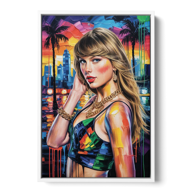 Wild Dreams Front - White Canvas Wall Art