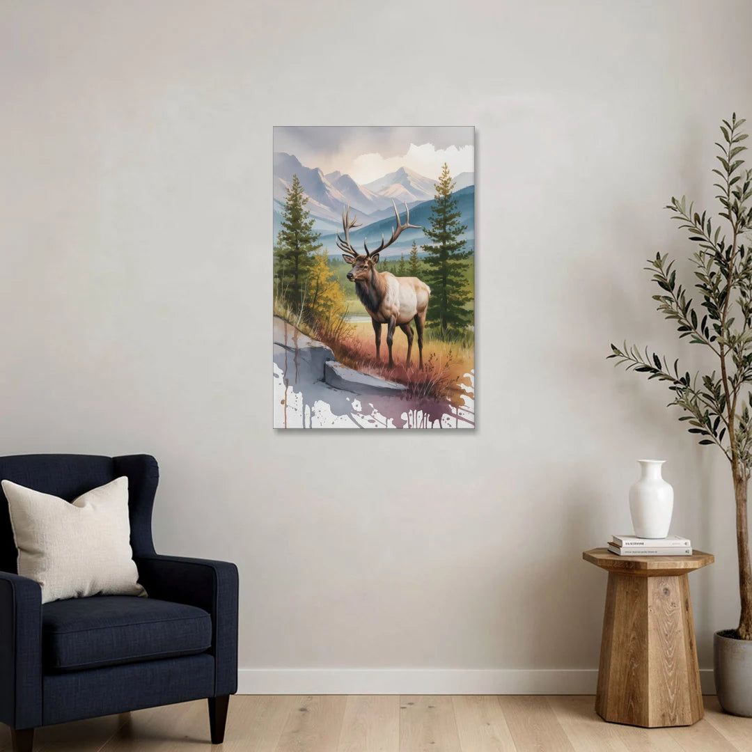 Wildlife of Jasper - Canvas Wall Art - Sofa - 24x36
