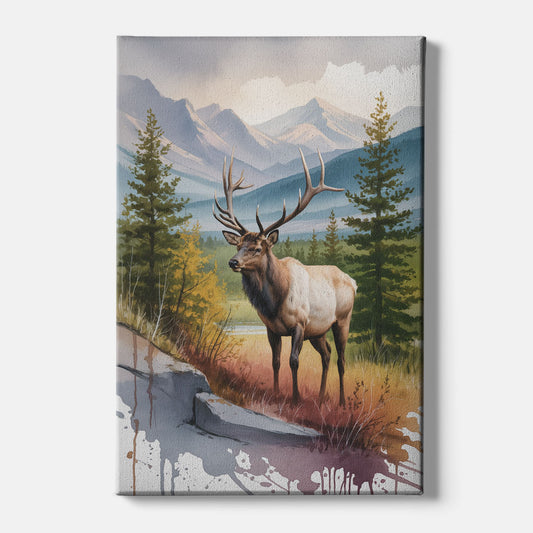 Wildlife of Jasper - Canvas Wall Art