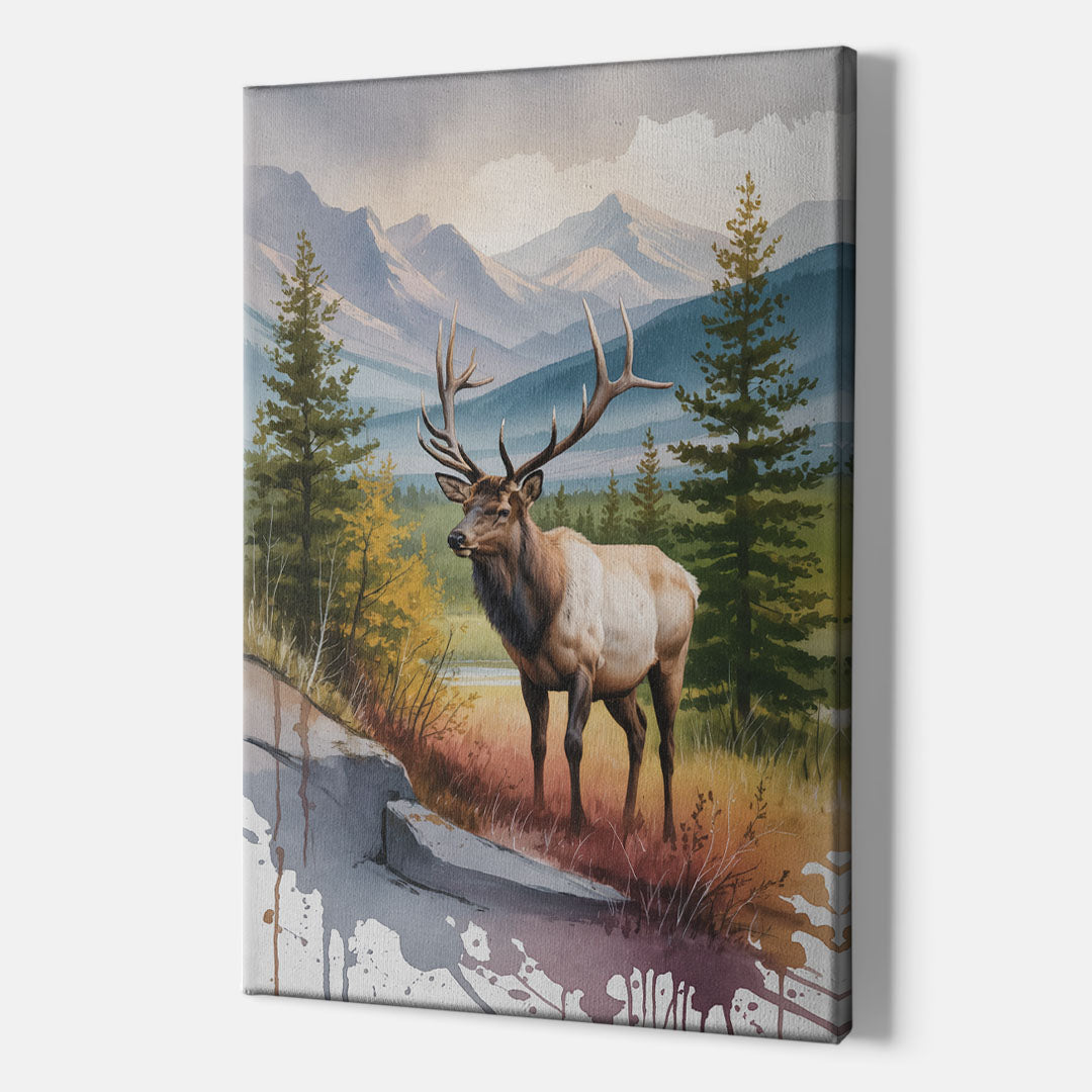 Wildlife of Jasper - Canvas Print Art Sides