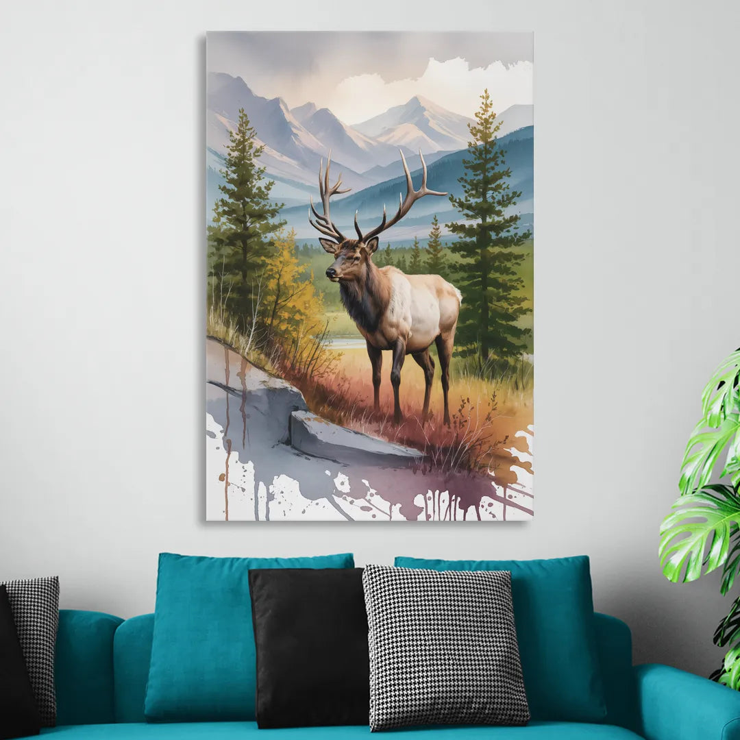 Wildlife of Jasper Sitting Room - Canvas Wall Art