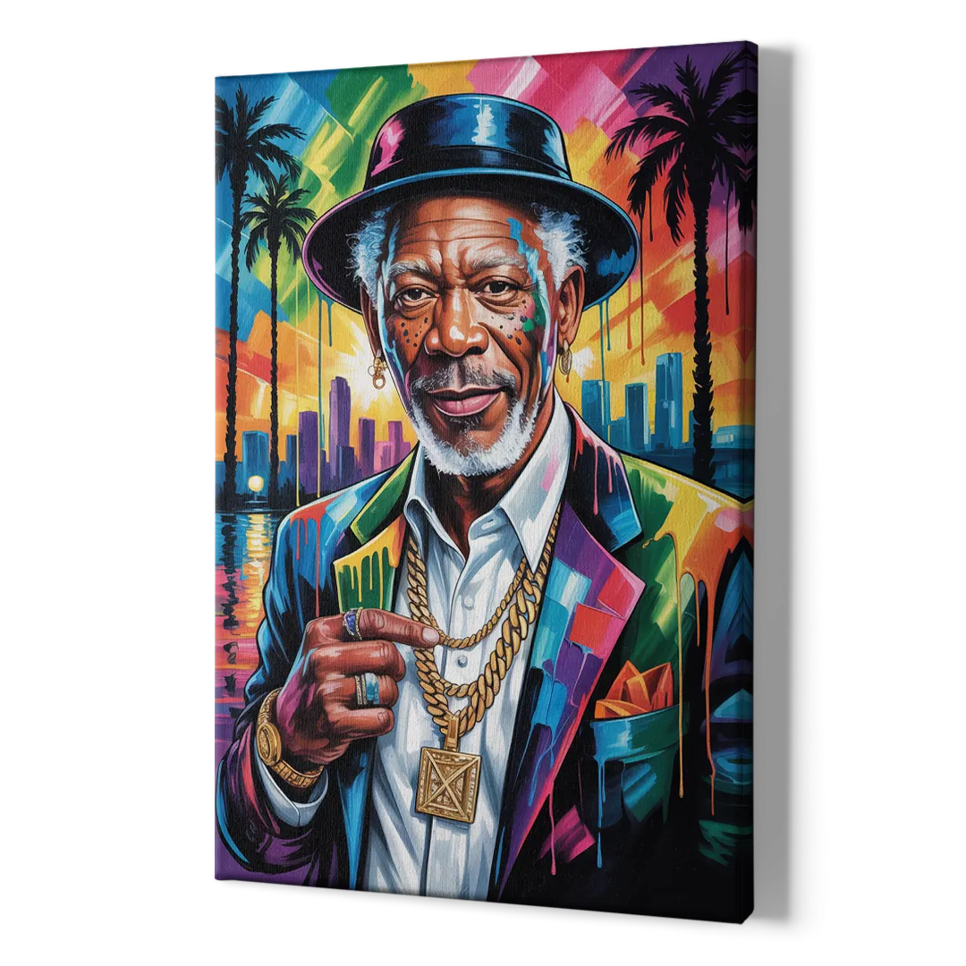 Wisdom Light 2.0 - Canvas Print Art Sides