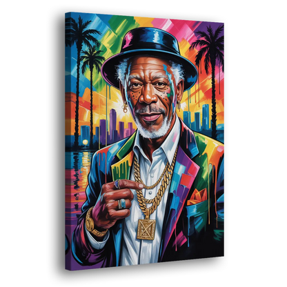 Wisdom Light 2.0 Side - Canvas Wall Art