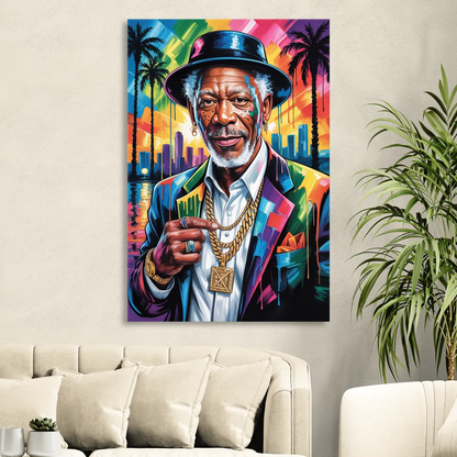 Wisdom Light 2.0 Living Room - Canvas Wall Art