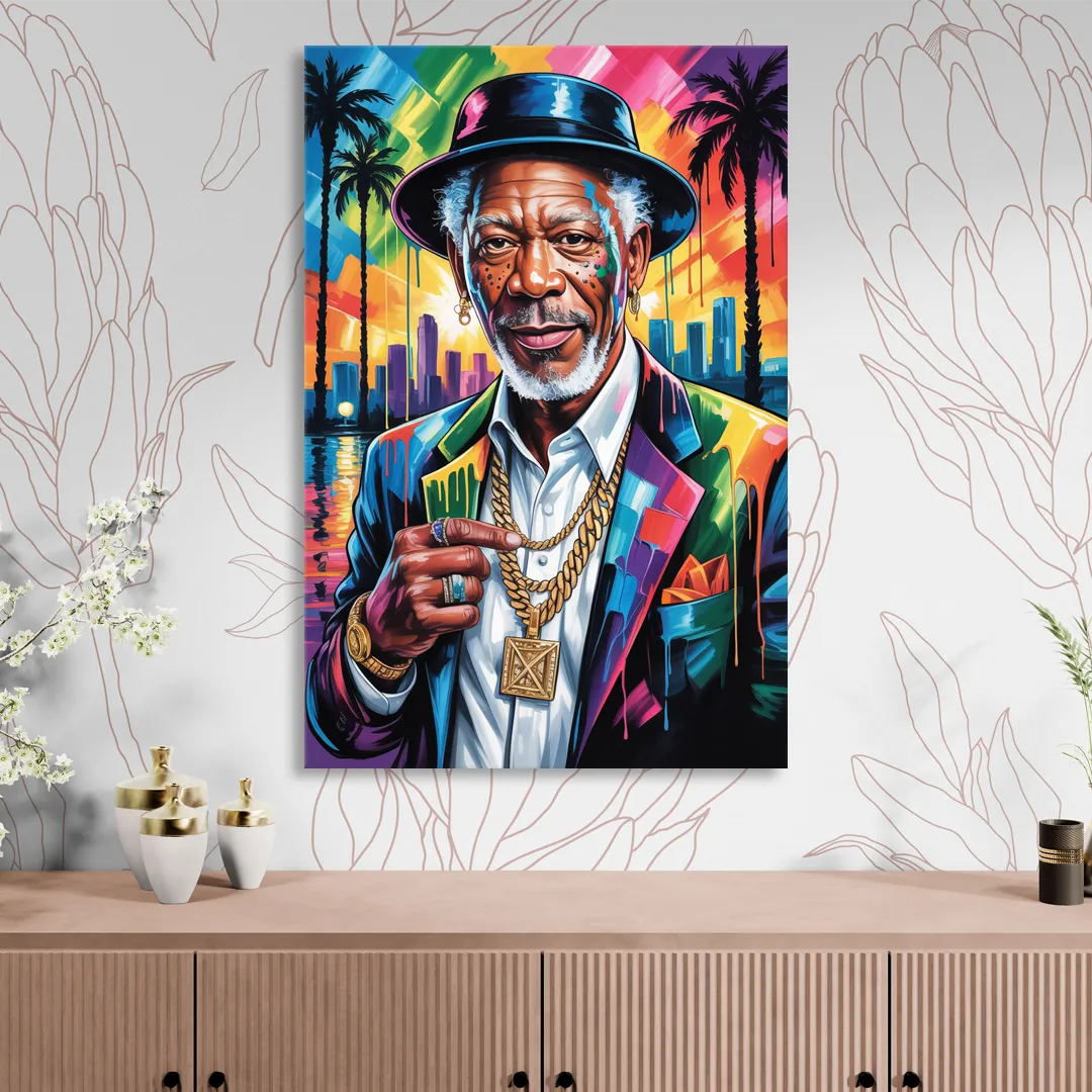 Wisdom Light 2.0 Sitting Room - Canvas Wall Art