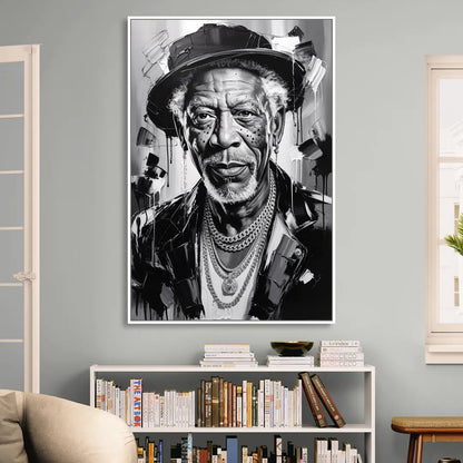 Wisdom Light Sitting Room - White Canvas Wall Art