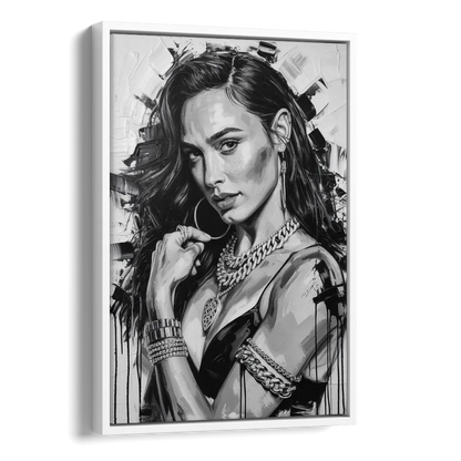 Wonder Grace 2.0 Side - White Canvas Wall Art