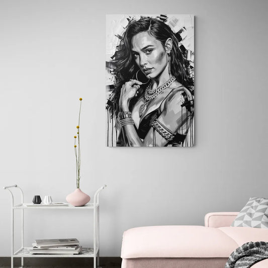 Wonder Grace 2.0 - Canvas Wall Art Living Room