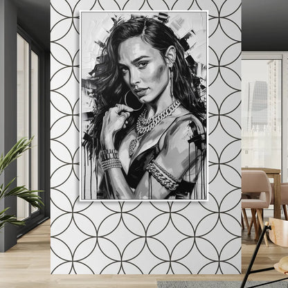 Wonder Grace 2.0 Sitting Room - White Canvas Wall Art