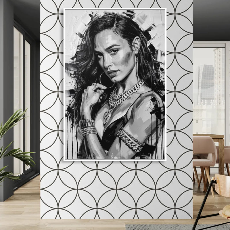 Wonder Grace 2.0 Sitting Room - White Canvas Wall Art