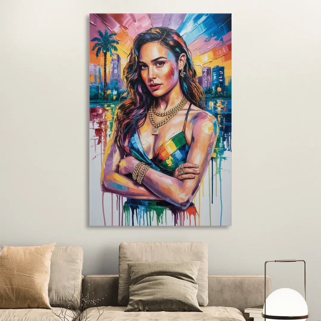 Wonder Grace Sitting Room - Canvas Wall Art