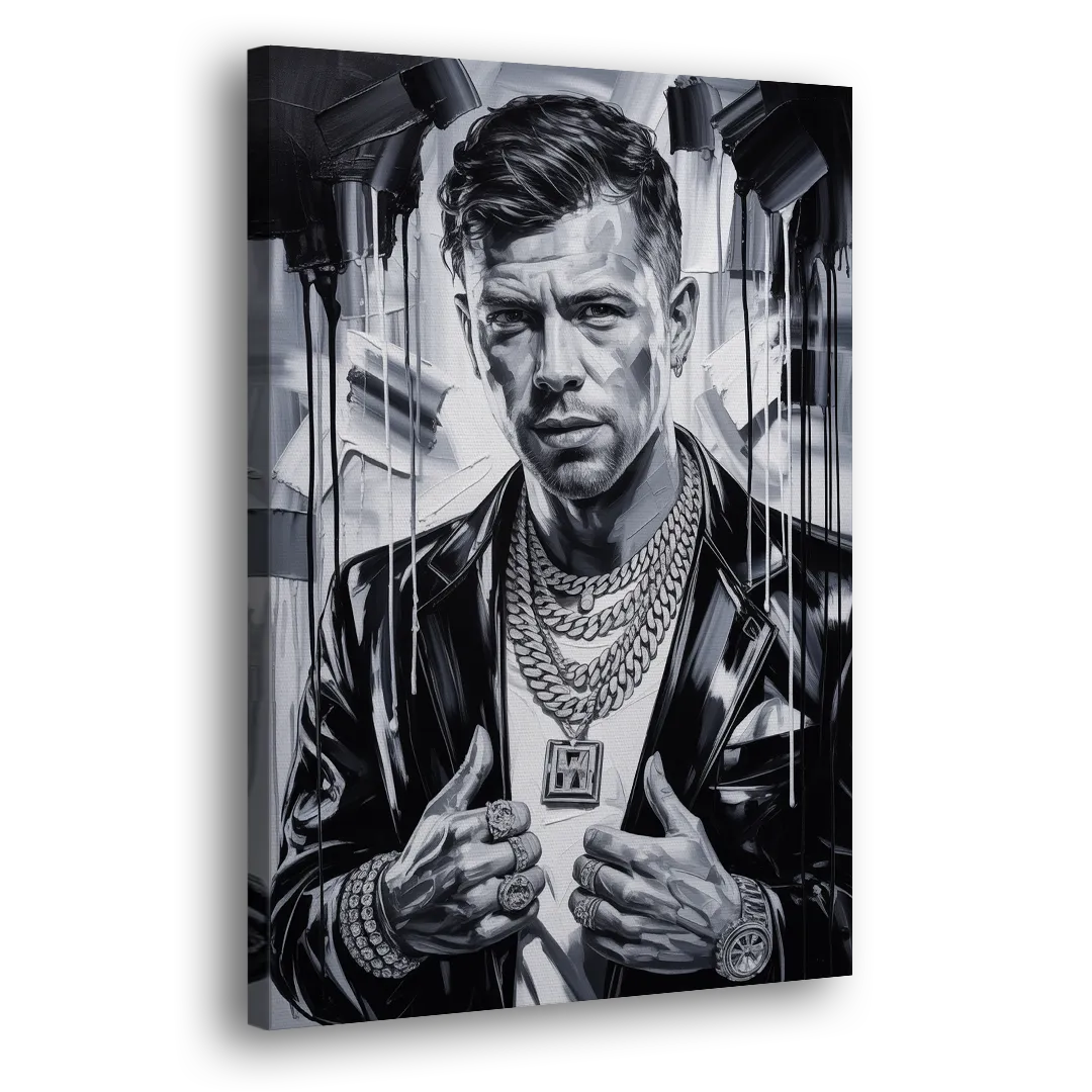 Yellow Dust 2.0 Side - Canvas Wall Art