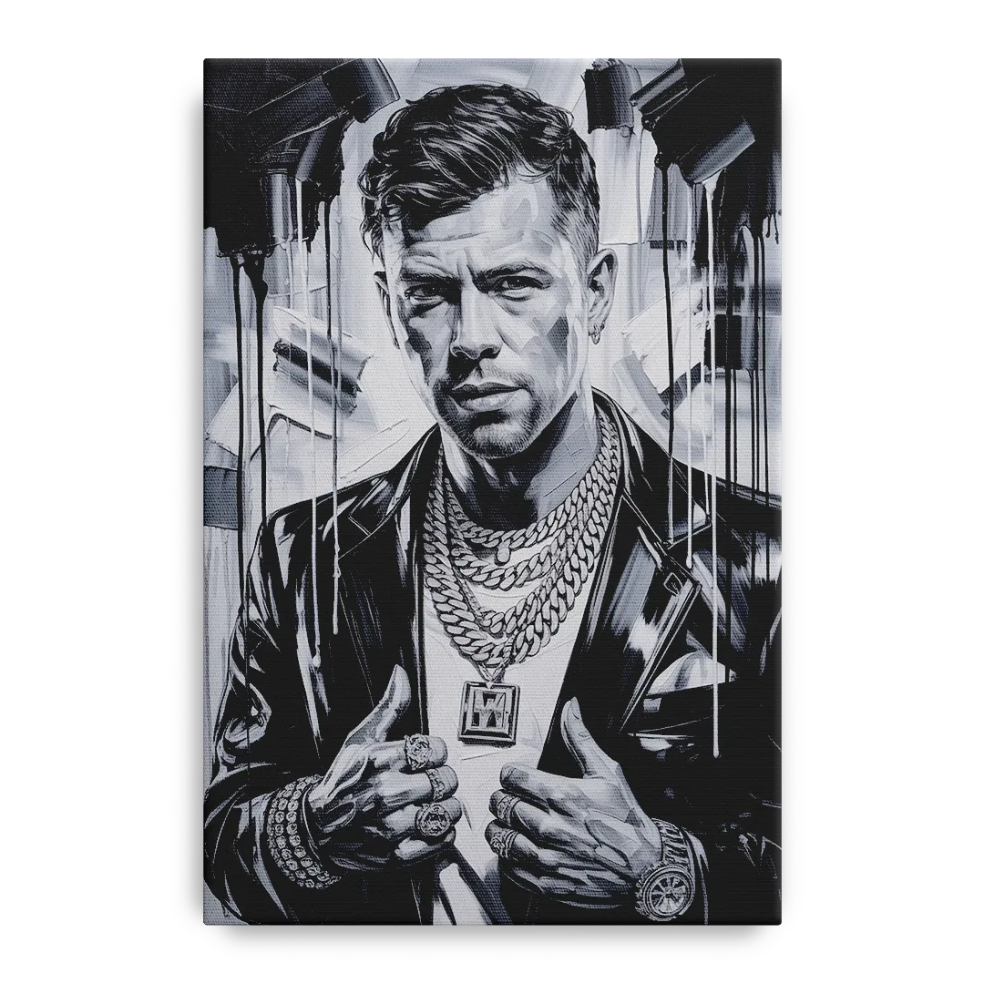 Yellow Dust 2.0 Front - Canvas Wall Art