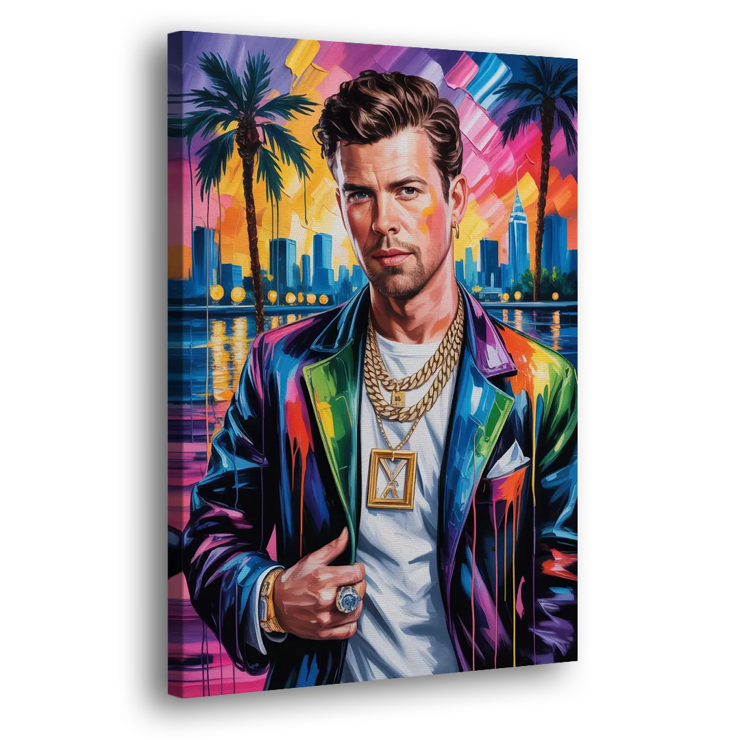 Yellow Dust Side - Canvas Wall Art