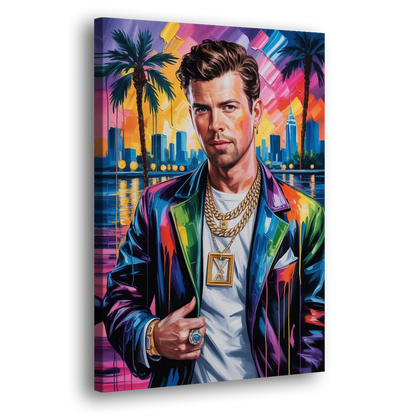 Yellow Dust Side - Canvas Wall Art