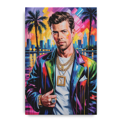 Yellow Dust Front - Canvas Wall Art