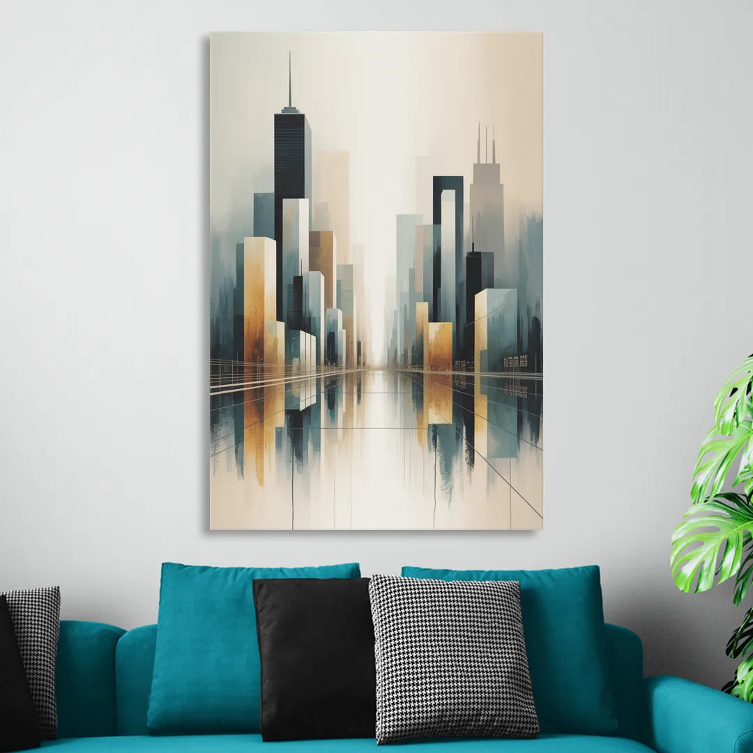 Yonge Dundas Square Living Room - Canvas Wall Art