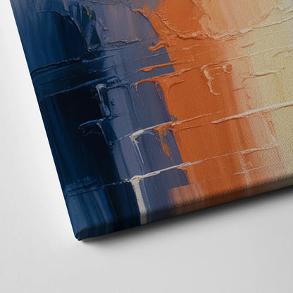 Zen Crane Calm Canvas Close Up