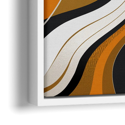 Anaheim Ducks Pride - Close-Up White Frame Canvas
