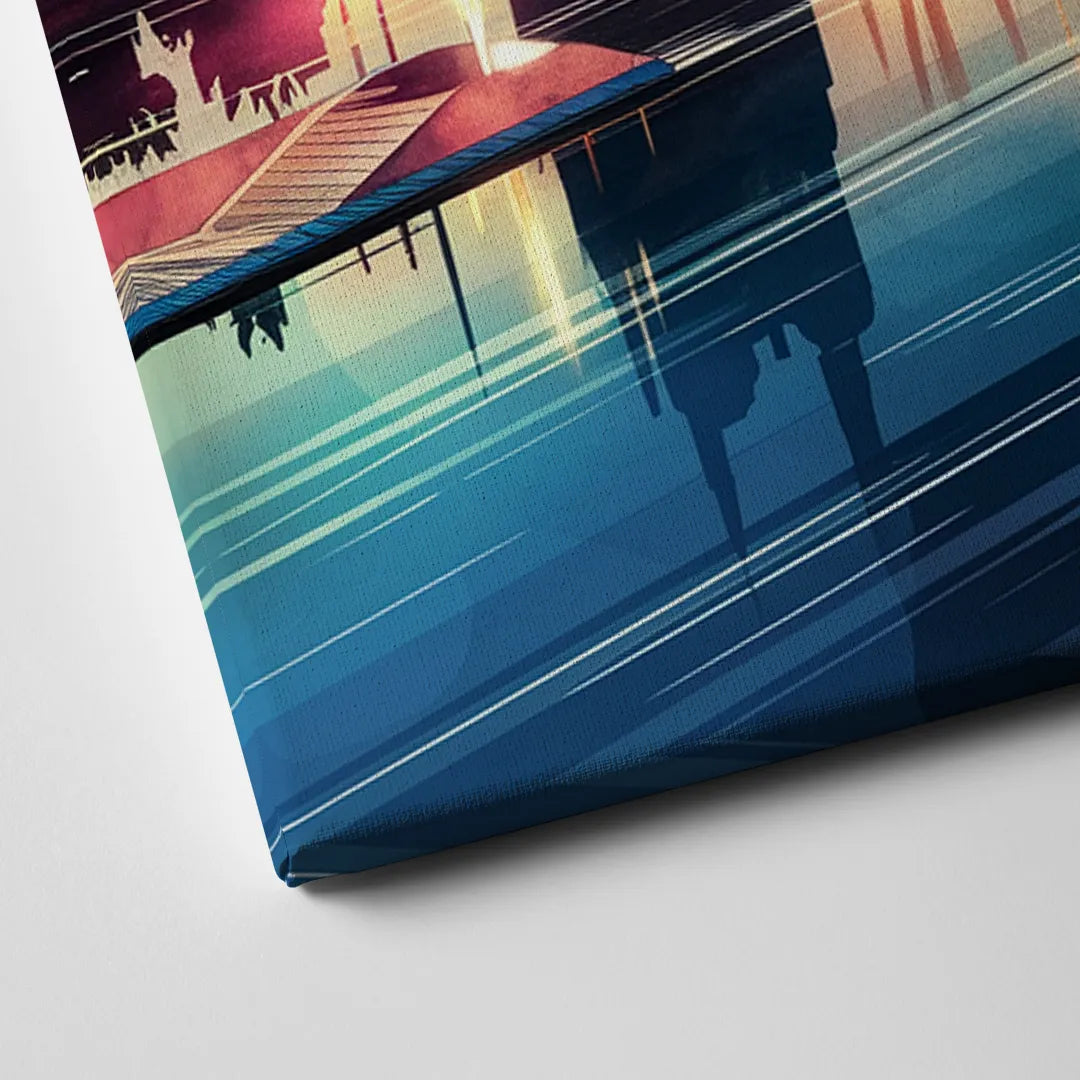Nashville Iconic Locations Canvas Close Up